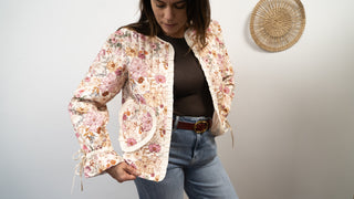 ADRIANA FLORAL HEART JACKET