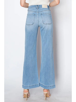 ARDEN HIGH-RISE STRAIGHT LEG JEANS