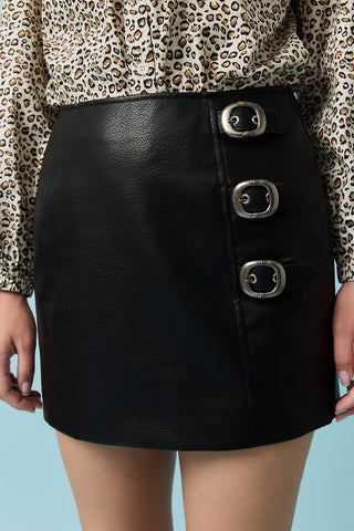 RITA BUCKLE SKIRT