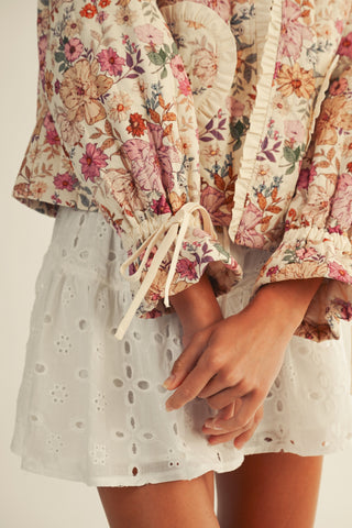 ADRIANA FLORAL HEART JACKET
