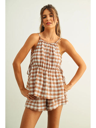 ELOISE GINGHAM TOP