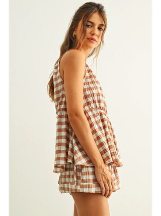 ELOISE GINGHAM TOP