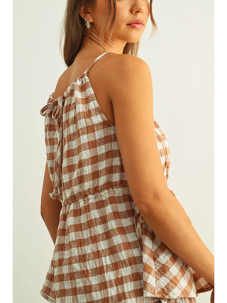 ELOISE GINGHAM TOP