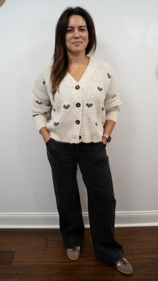 AMOR HEART CARDIGAN