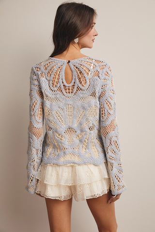 VALENCIA CROCHET SWEATER