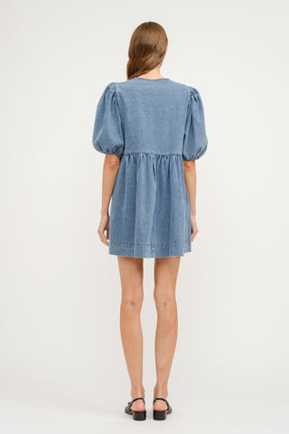 ARLO DENIM DRESS
