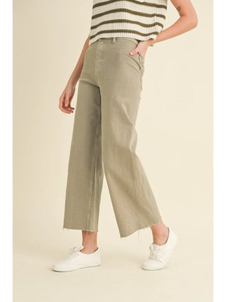 PRESLEY WIDE-LEG DENIM JEANS