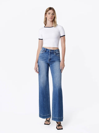 CLAUDIA WIDE-LEG TROUSER JEANS