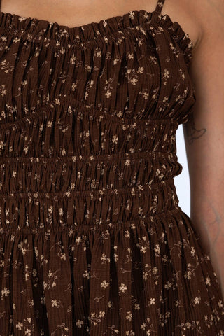 REBECCA DITSY FLORAL SMOCKED DRESS