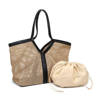 NANETTE V-CUT TOTE BAG