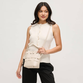 PARKER WOVEN BUCKET BAG
