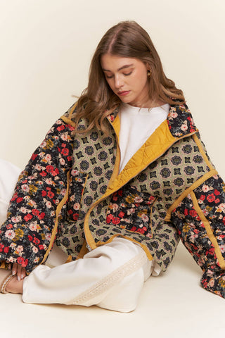 BONNIE PATCHWORK QUILTED JACKET