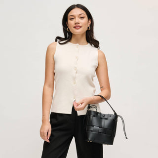 PARKER WOVEN BUCKET BAG