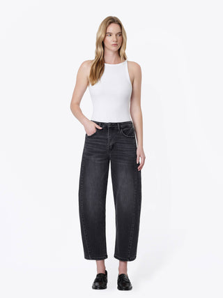GRETA HIGH RISE BARREL JEANS