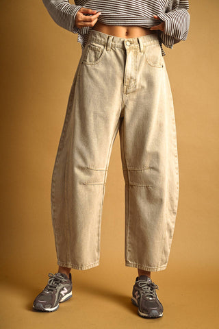 SOFIA BARREL JEANS