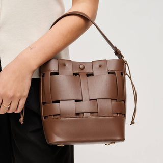 PARKER WOVEN BUCKET BAG
