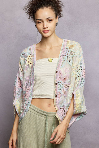 MEADOW CROCHET CARDIGAN