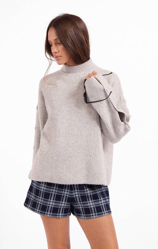 HADLEY BUTTON DETAIL SWEATER