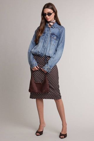 DYLAN DRAWSTRING DENIM JACKET