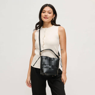 PARKER WOVEN BUCKET BAG