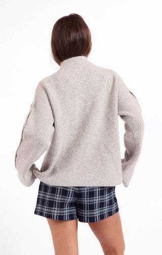 HADLEY BUTTON DETAIL SWEATER