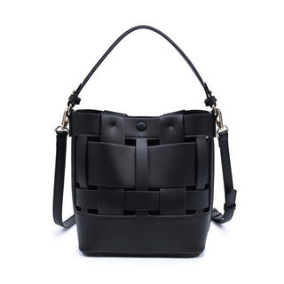PARKER WOVEN BUCKET BAG