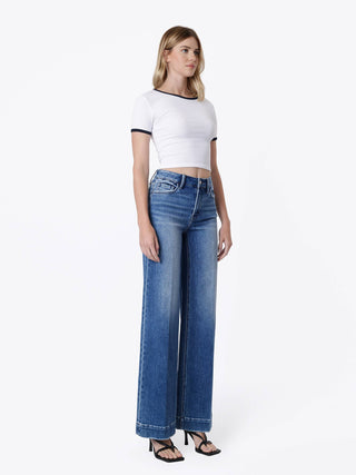 CLAUDIA WIDE-LEG TROUSER JEANS