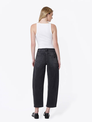 GRETA HIGH RISE BARREL JEANS