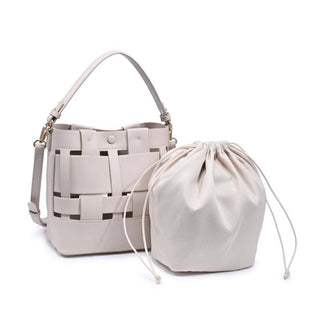 PARKER WOVEN BUCKET BAG