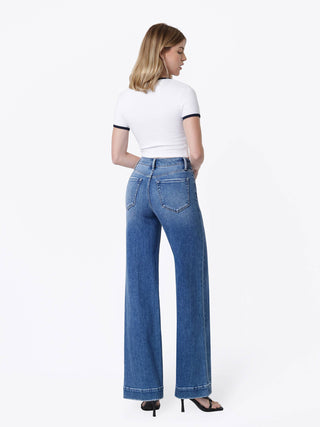 CLAUDIA WIDE-LEG TROUSER JEANS
