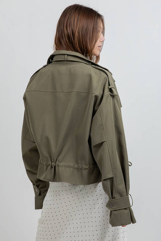 LIV UTILITY DRAWSTRING JACKET