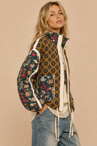 BONNIE PATCHWORK QUILTED JACKET