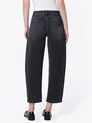 GRETA HIGH RISE BARREL JEANS