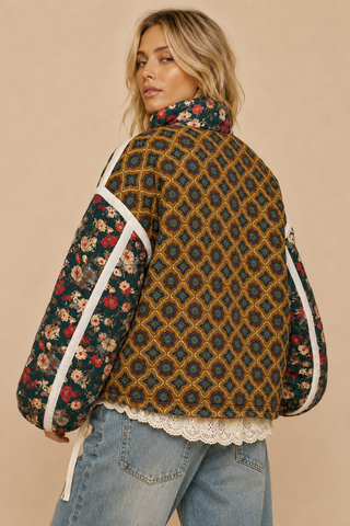 BONNIE PATCHWORK QUILTED JACKET