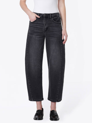 GRETA HIGH RISE BARREL JEANS