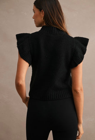 LILY RUFFLED SWEATER
