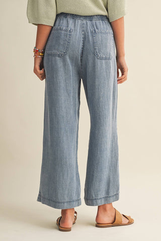 LIVVY DRAWSTRING DENIM JEANS