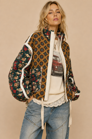 BONNIE PATCHWORK QUILTED JACKET