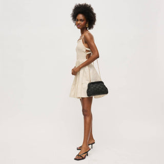 ANNIE WOVEN CLUTCH