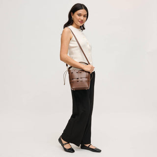 PARKER WOVEN BUCKET BAG