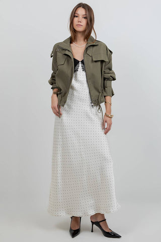 LIV UTILITY DRAWSTRING JACKET