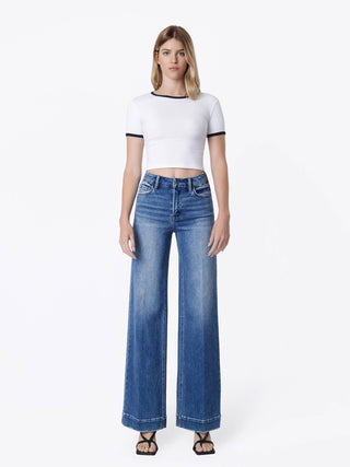 CLAUDIA WIDE-LEG TROUSER JEANS