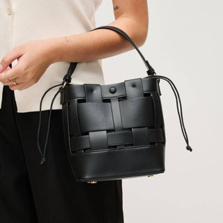 PARKER WOVEN BUCKET BAG