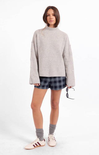 HADLEY BUTTON DETAIL SWEATER